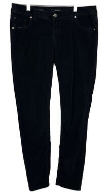 a.n.a Micro Black Corduroy Skinny Jeans 30/10*